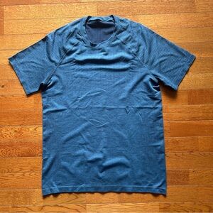 Lululemon Metal Vent Tech T Shirt Navy